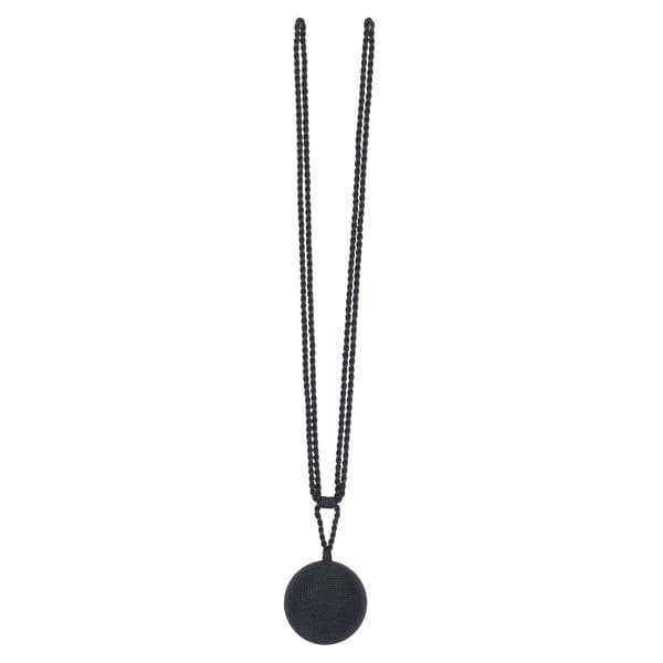 Abraçadeira de Cortina Amsterdã Preto 40cm Marbella