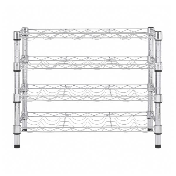 Adega de Vinho Metal Cromado Spaceo