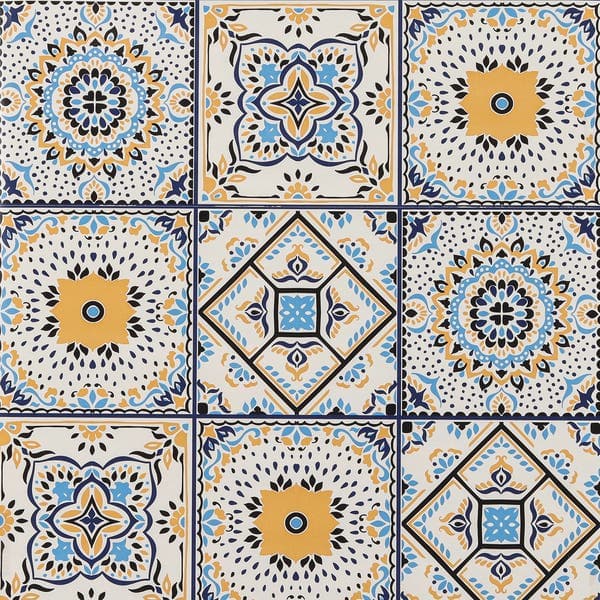 Adesivo de Parede Sevilha II Colorido 45x2cm