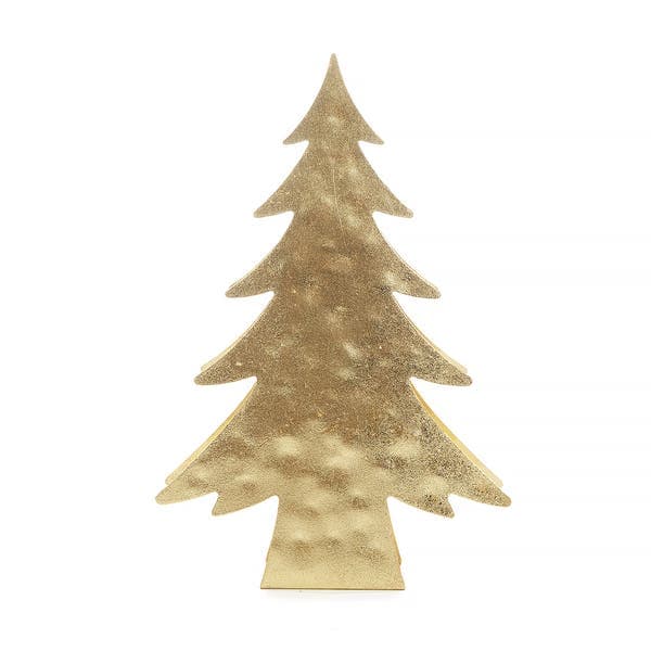 Adorno de Natal Metal Ouro 27,5cm Cromus