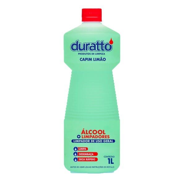 Álcool de Limpeza Capim Limão 1l