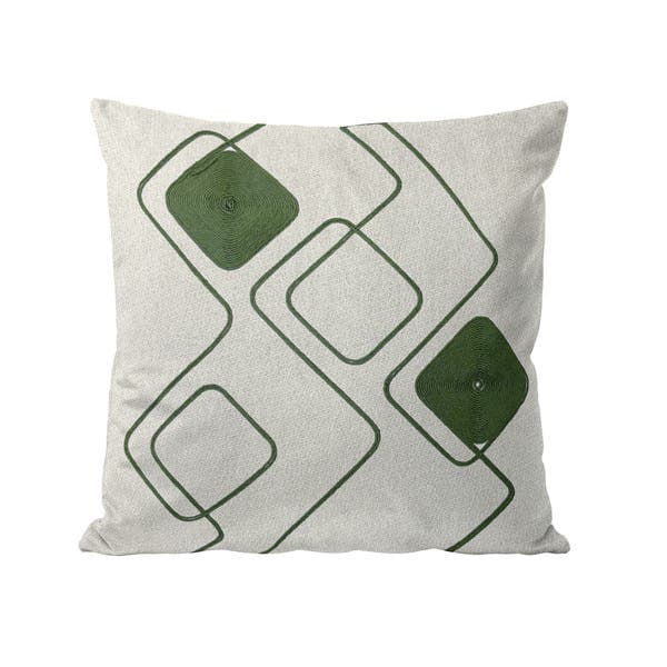Almofada Quadrada Almofada 50x50 Tecido Cru 50x50 cm