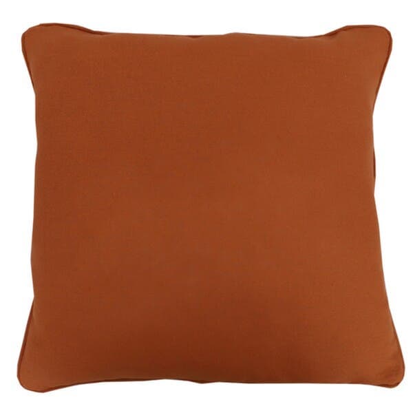 Almofada Quadrado Kazzan Tecido Telha 15x43 cm