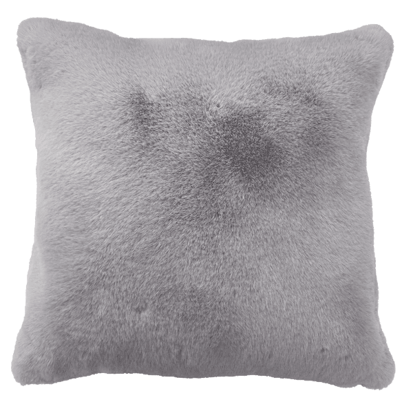 Almofada Quadrado New Swanny Tecido Cinza 45x45 cm