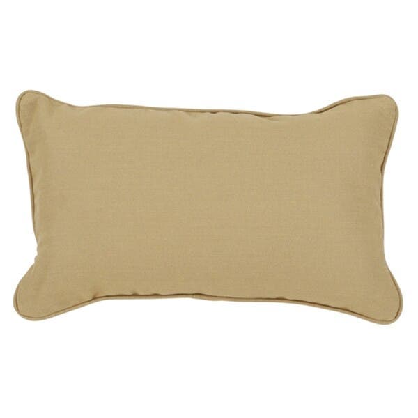 Almofada Retangular Kazzan Tecido Pecan 15x30 cm