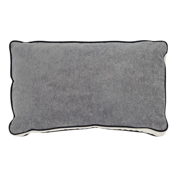 Almofada Retangular Poliéster Cinza 3x30x50cm Carmel
