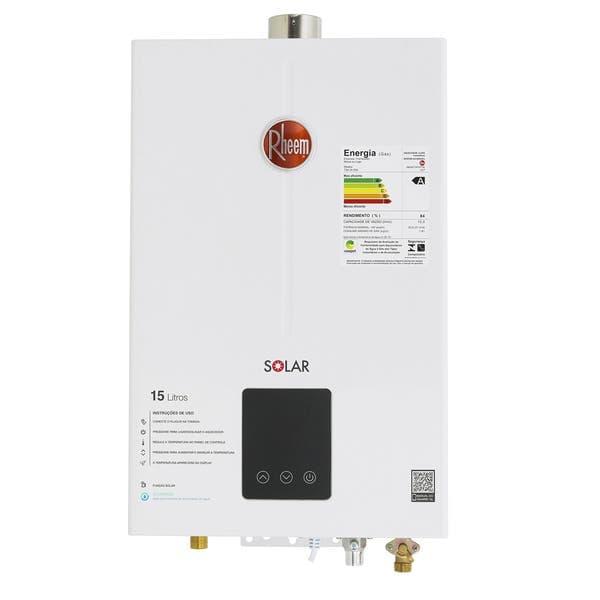 Aquecedor a Gás Rheem 15 GLP Branco RB3AP15PVPTIK