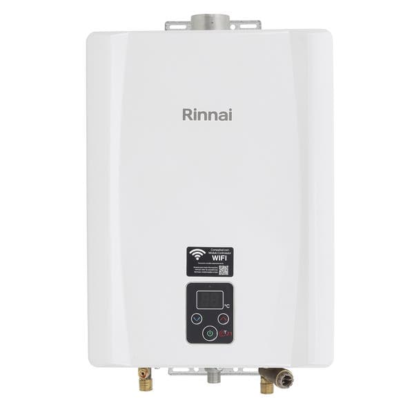 Aquecedor a Gás Rinnai 21 GN Branco REUE211FEHBN3