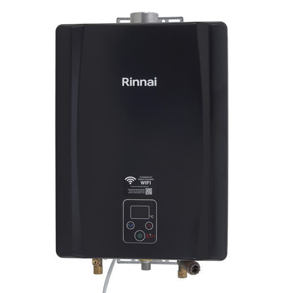 Aquecedor a Gás Rinnai 21 GN Preto E21 Wi Fi