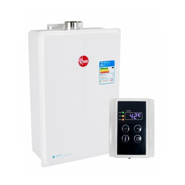 Aquecedor de Água a Gás Rheem 35 GN Branco