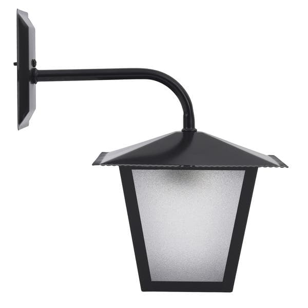 Arandela de Parede Externa IP20 L4B Ideal Preta