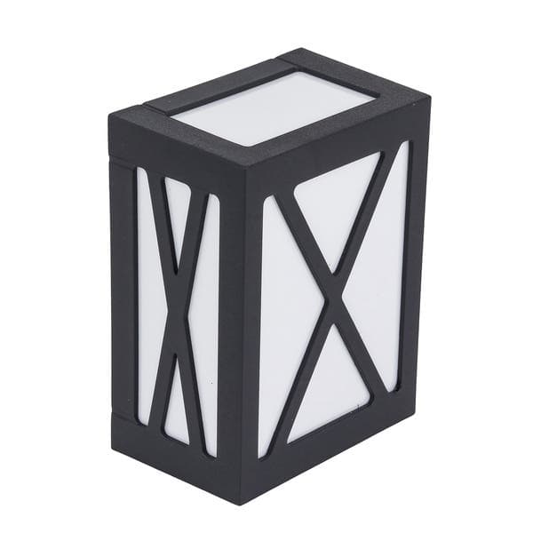 Arandela de Parede Externa IP40 Dital Preta Bivolt