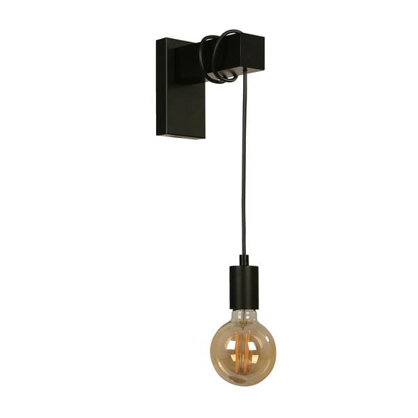 Arandela de Parede Interna IP20 Inspire Preta Bivolt