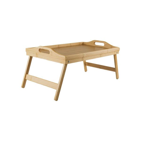 Bandeja de Cama com Alças Sense Bambu 24x50x30cm OU