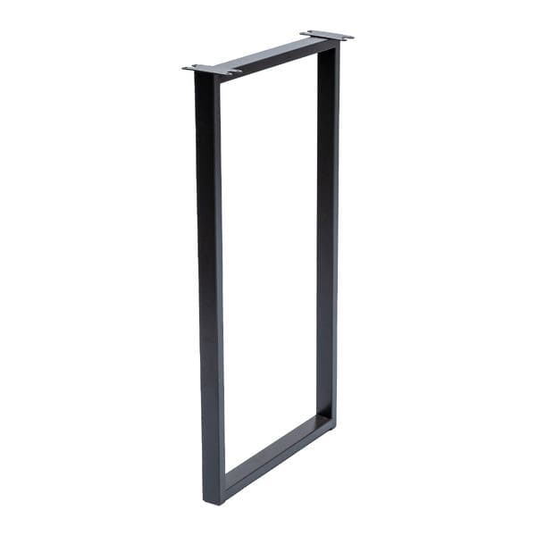 Base para Mesa Aço Carbono 80x40cm Preto Tubline