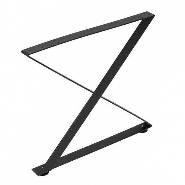 Base para Mesa de Aço Preto 71x78x6cm Maxeb