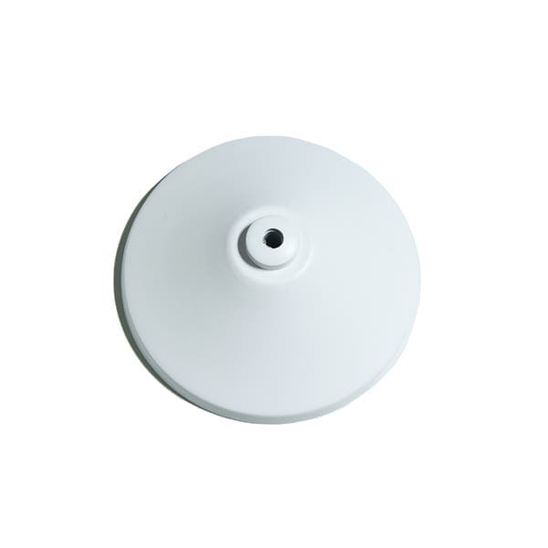 Canopla para Pendente Cônica 1 Lâmpada Metal Branco