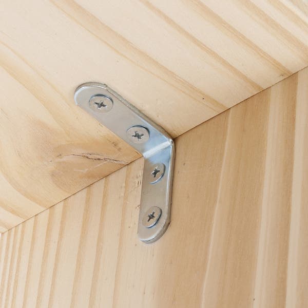 Cantoneira Abas Iguais Aço 38,1x38,1mm Prata 1 peça