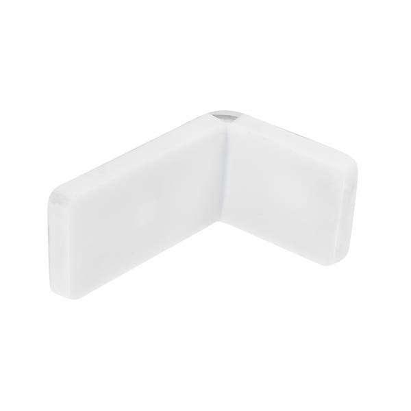 Cantoneira Desiguais Aço 50x40mm Branco 1 peça