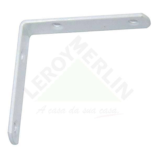 Cantoneira para Móveis 2.1/2" Aço Branco Zamar