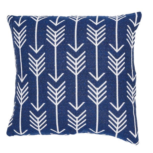 Capa de Almofada Flechas Azul 43x43cm