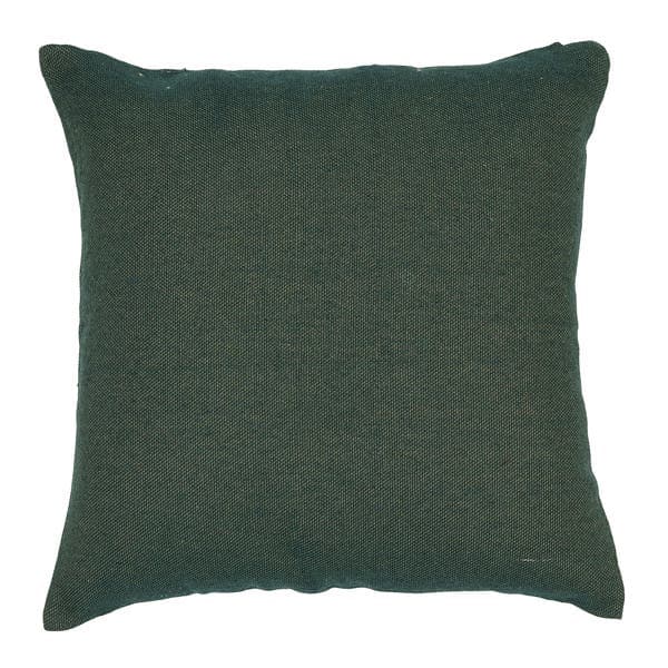 Capa de Almofada Quadrado Lisa Tecido Verde 43x43 cm