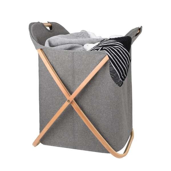 Cesto de Roupas Quadrado 60L Scandi Cruz Moon Sensea