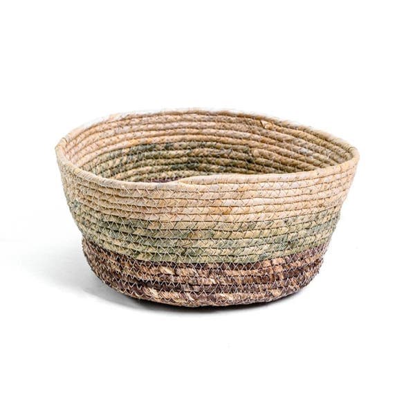 Cesto Fibra Multicolorido Puebla 13x26,5 cm Alluria