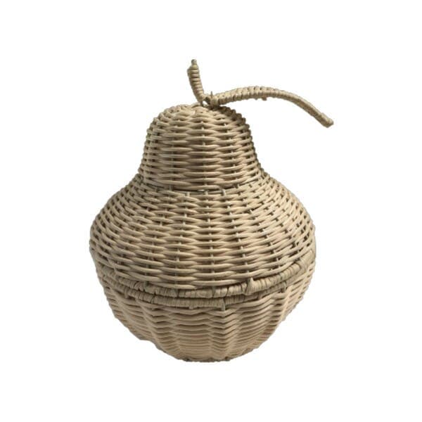 Cesto Organizador Plástico Natural 15x18 cm Oikos