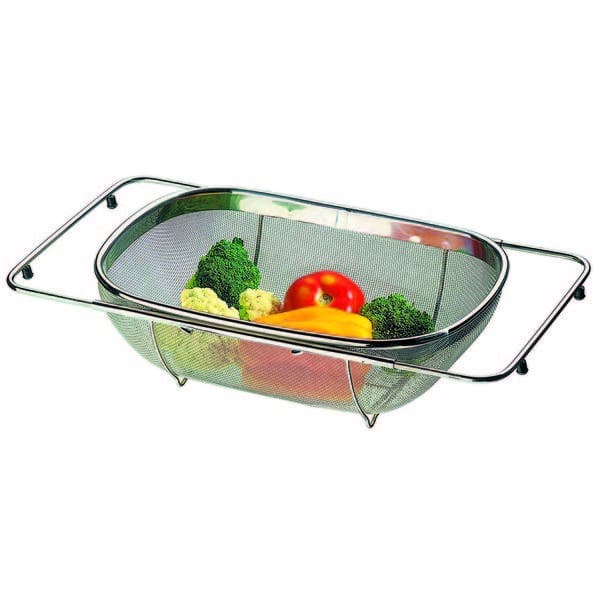 Cesto para Secar Frutas e Legumes Aço Brinox Prata