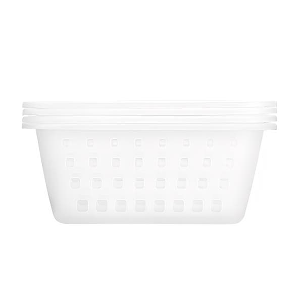 Cesto Plástico Cristal 8,3x14,8 cm Ordene