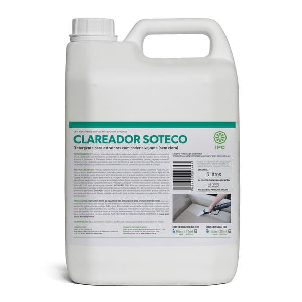 Clareador Soteco Sbn0038 5Litros Ipc Brasil