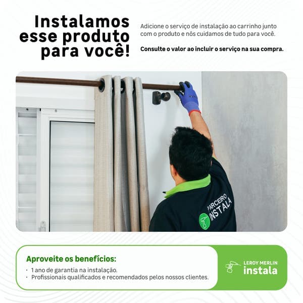 Cortina Blackout Namedi 1 Folha 2,6mx3m Cinza