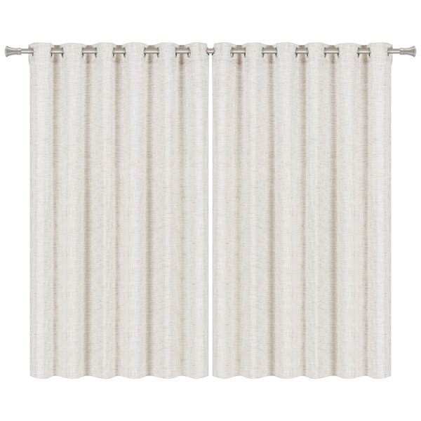 Cortina Brisa Bege 4,50x2,50m 2 Folhas Inspire