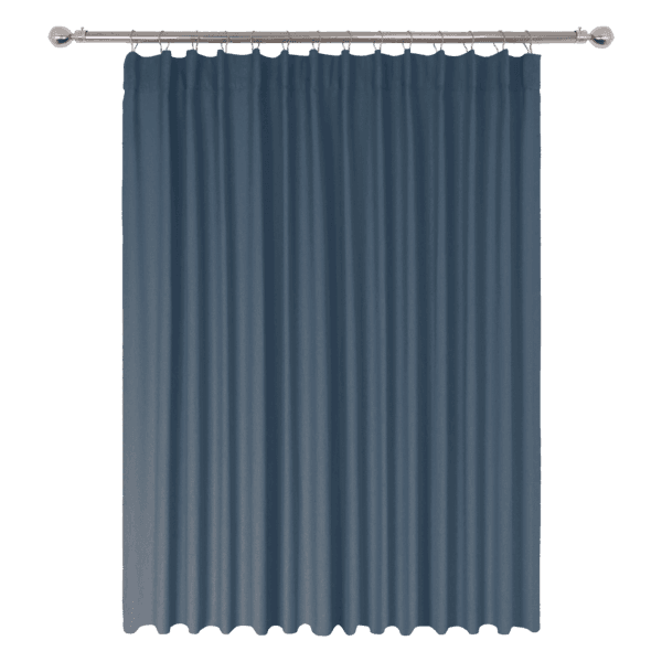 Cortina Kalpe Inspire 1 Folha 2,80x2,0m Azul