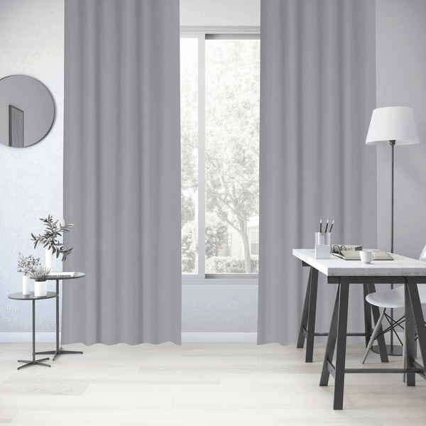 Cortina Kalpe Inspire 2,80x1,40m Cinza|Prata