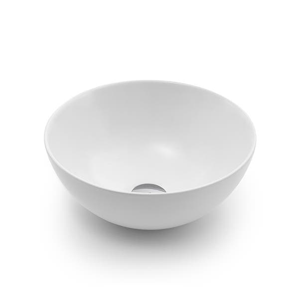 Cuba de Apoio Redondo Rd2 32x13cm Branco Docol