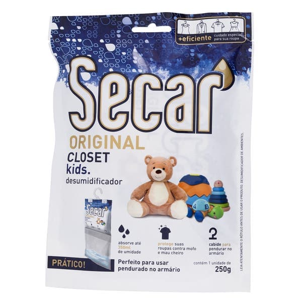 Desumidificador Secar Closet Kids 250G