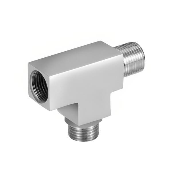 Desviador para Ducha Quadrado Parede Cromado Stoc
