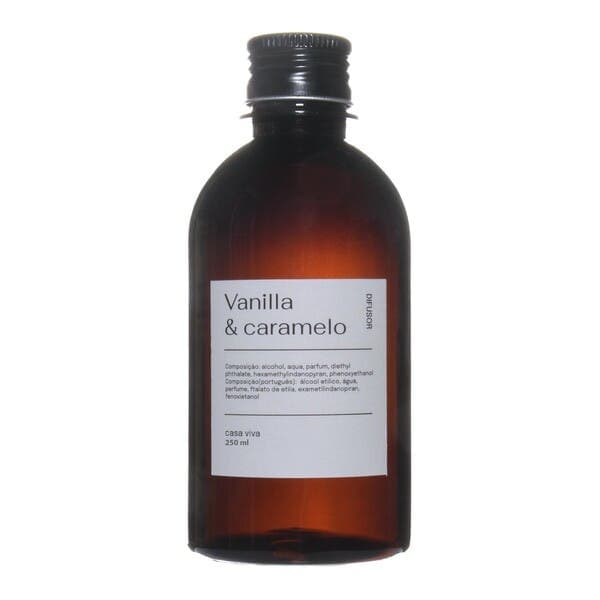 Difusor de Aromas Vanilla & Caramelo 250ml Casa Viva