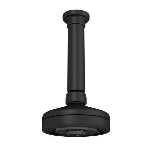 Ducha de Teto com Tubo Acqua Plus Black Matte Deca