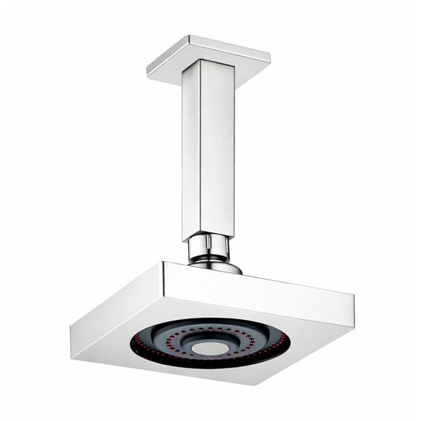 Ducha Quadrada de Teto Inox Escovado Luxo Civitt