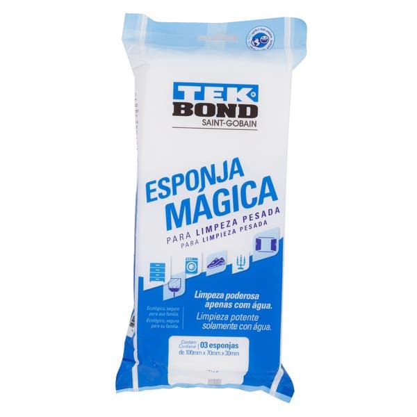Esponja Mágica para Limpeza Pesada Tekbond