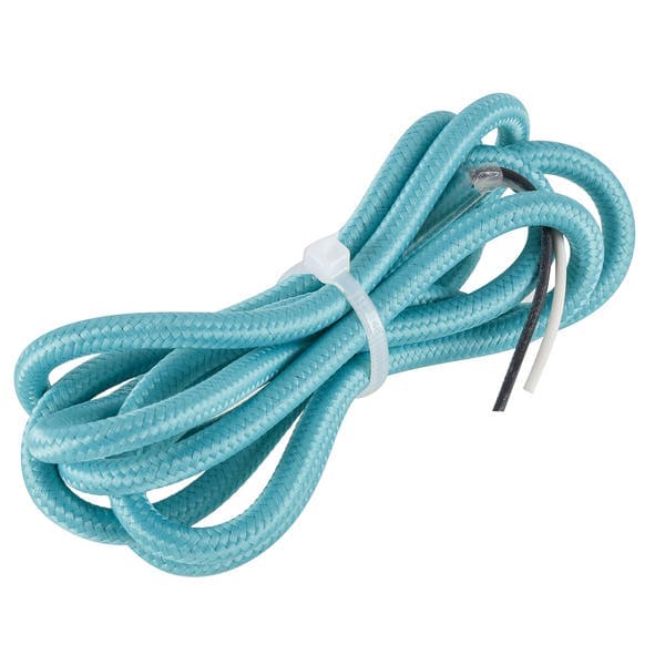 Fio para Pendente Tecido Azul Tiffany 1,5m
