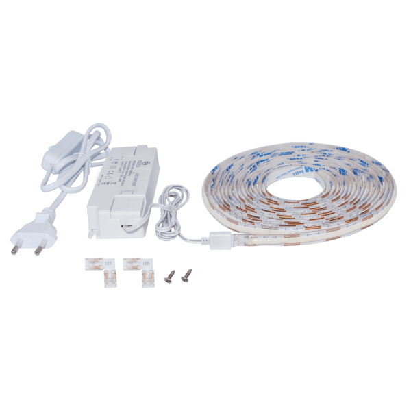 Fita de Led Luz Neutra IP20 33,6W 24V Inspire 5m