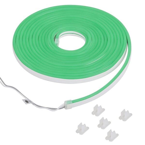 Fita de Led Luz Verde IP65 7W 12V Gaya Neon 5m