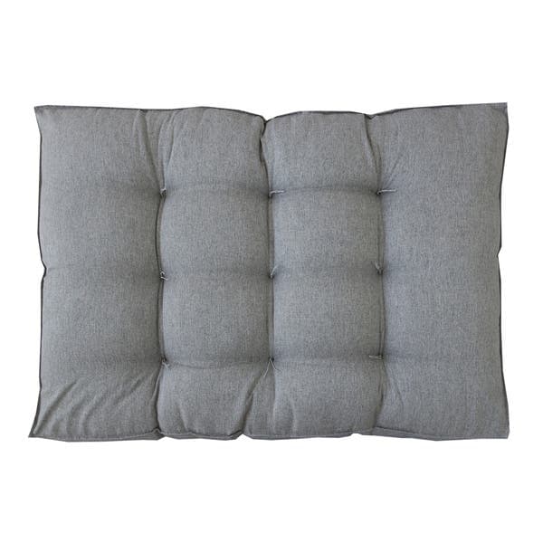 Futon Alto Linho Araguaia Cinza 120x80cm Próxima