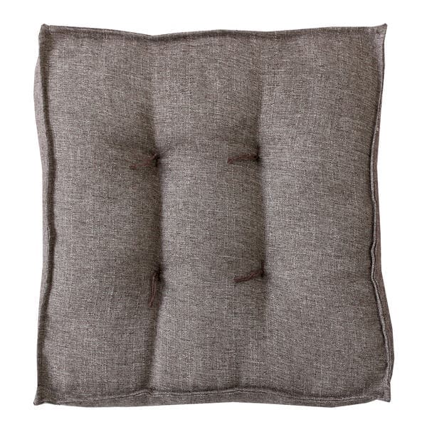 Futon Alto Linho Marrom 45x45cm Próxima