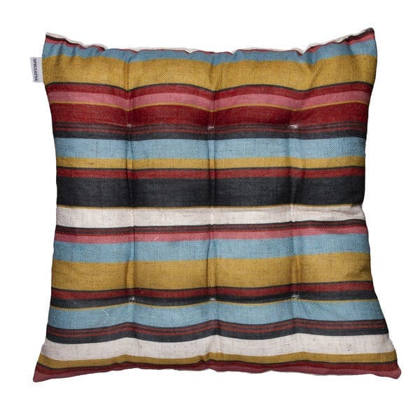 Futon Linho Nature Colorida 40x40cm