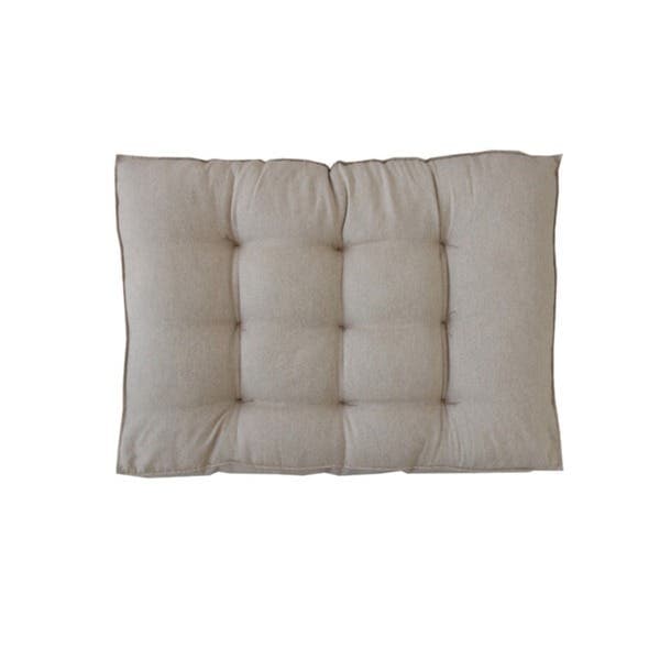 Futon Retangular Relax Tecido Caqui 15x80 cm